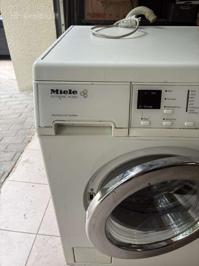 Miele w3365 skalbimo masina su defektu - nuotraukos Nr. 2