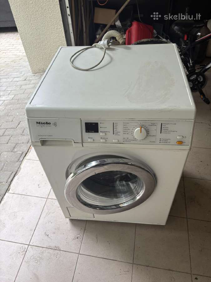 Miele w3365 skalbimo masina su defektu - nuotraukos Nr. 4