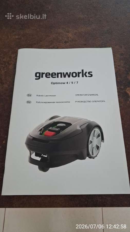 Greenworks Optimow5