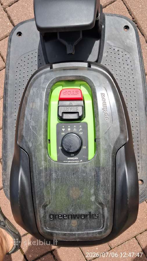 Greenworks Optimow5 - nuotraukos Nr. 4