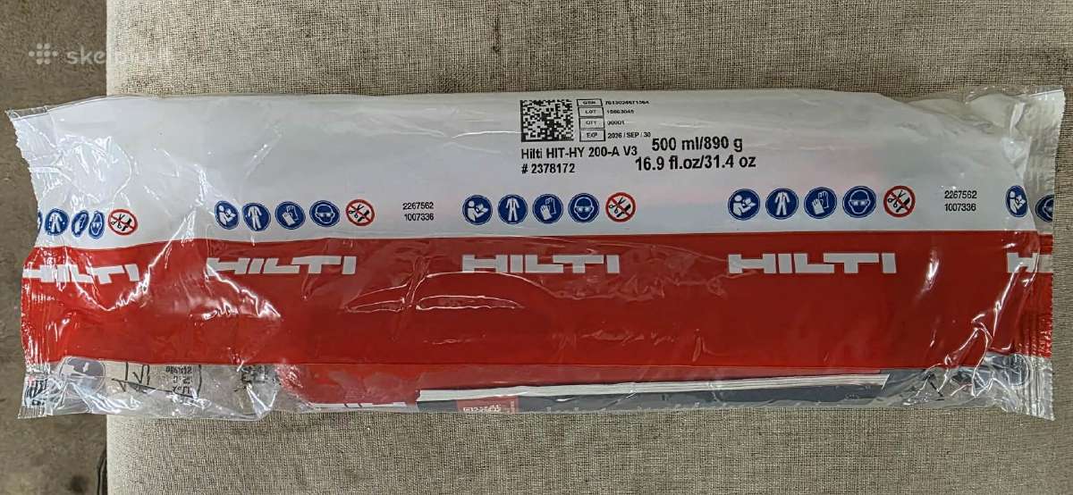 Hilti cheminis ankeris - nuotraukos Nr. 2