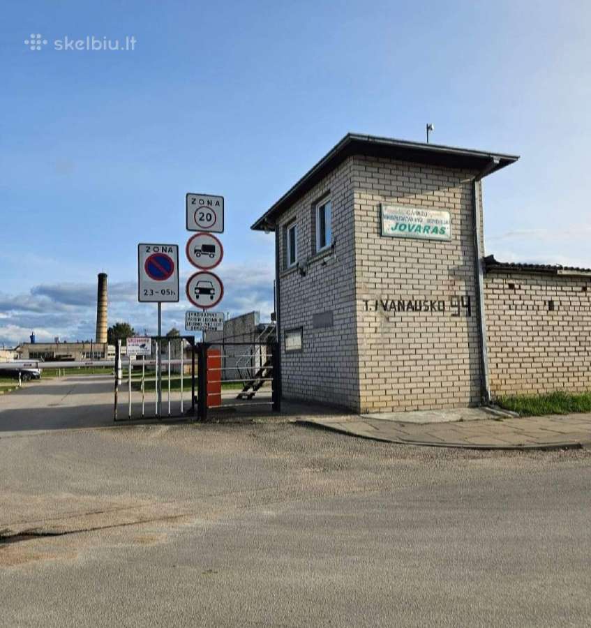 Išnuomojamas garažas