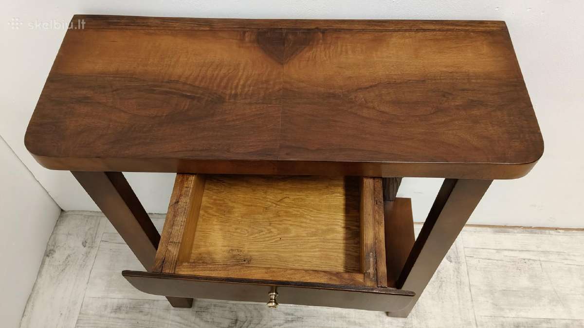 Art Deco sieninis konsolinsis staliukas - nuotraukos Nr. 10