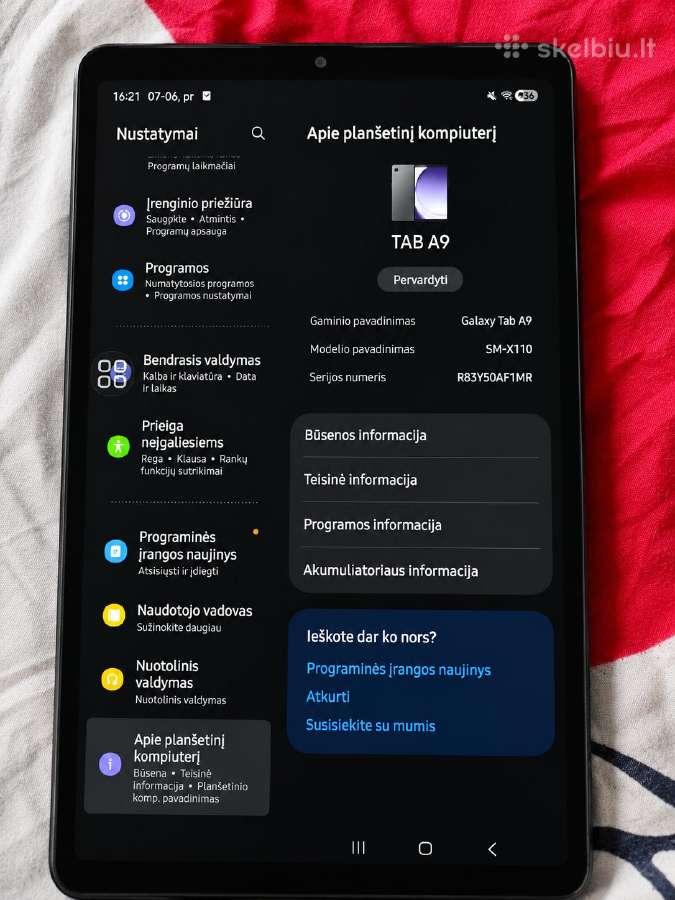 Samsung Galaxy Tab A9 (sm-x110) 64 GB