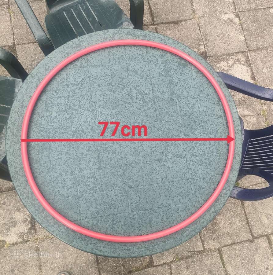 Plastikinis plastikiniai lankai lankas diamet 77cm - nuotraukos Nr. 2