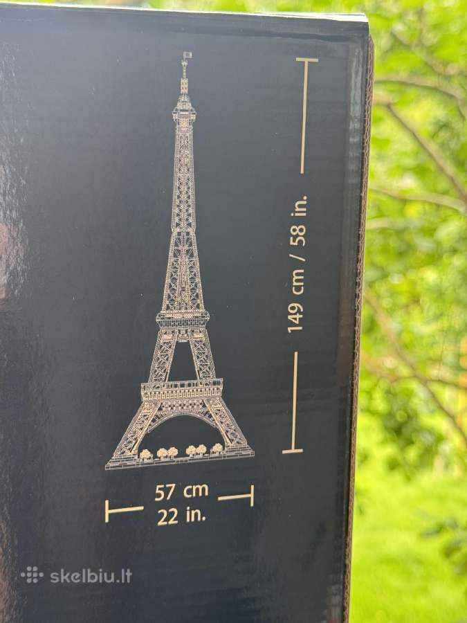 Lego Eiffel Tower 10307 analogas - nuotraukos Nr. 4