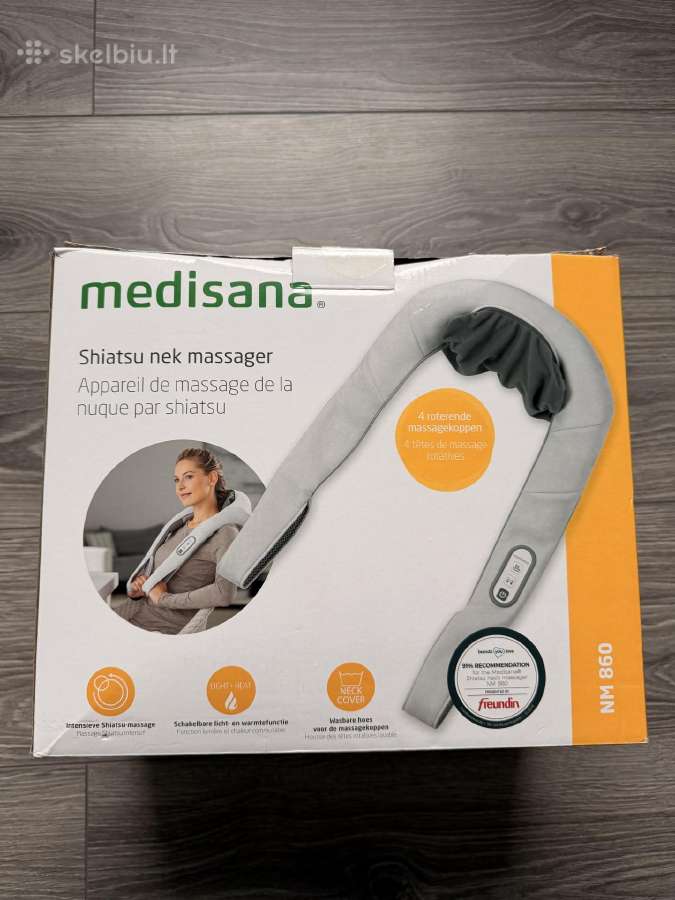 Medisana Nm 860 Shiatsu kaklo ir pečių masažuoklis - nuotraukos Nr. 3