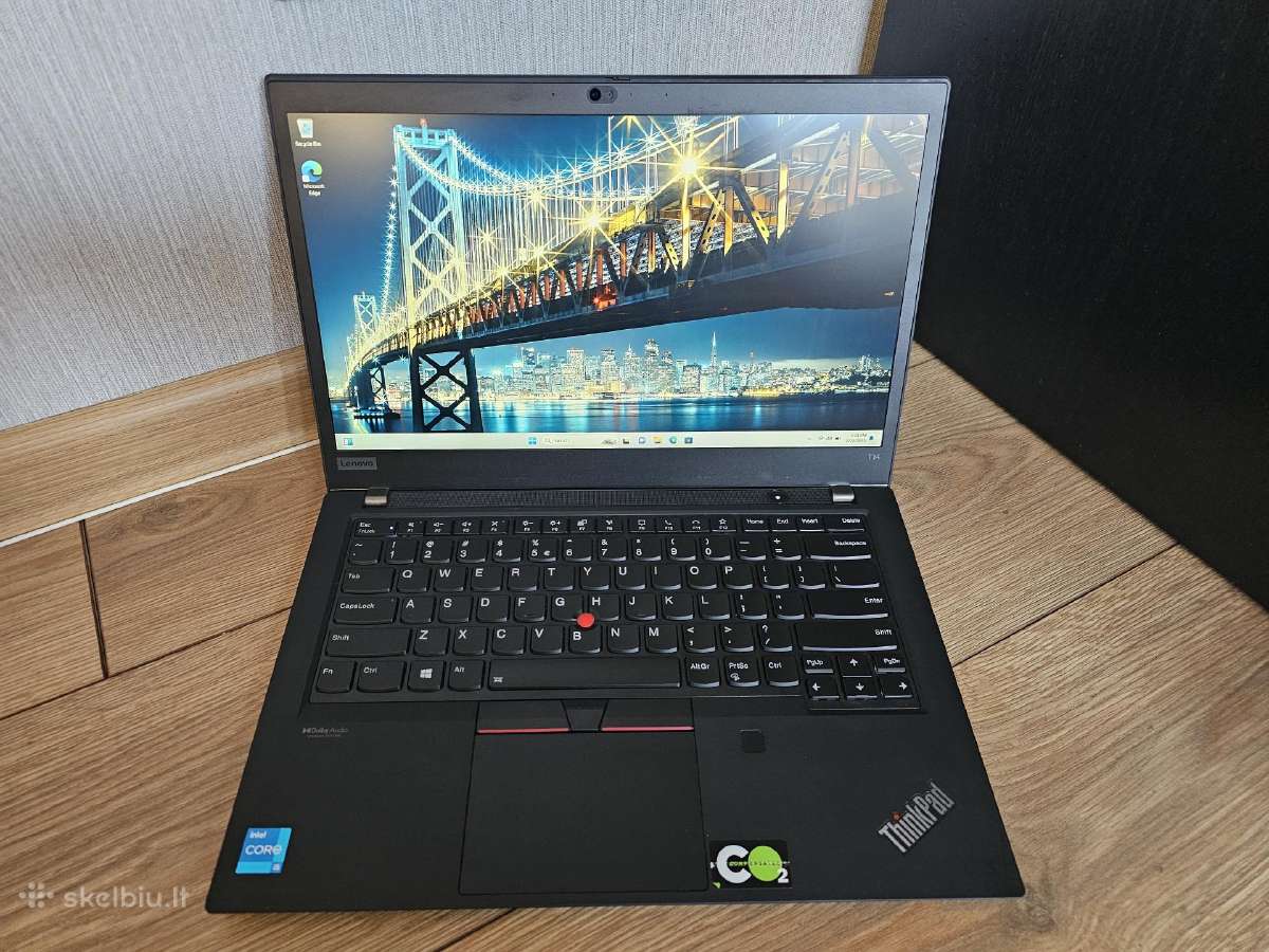 Lenovo Thinkpad T14 Gen2 I5 16gb 256ssd 14 Fhd ips - nuotraukos Nr. 3