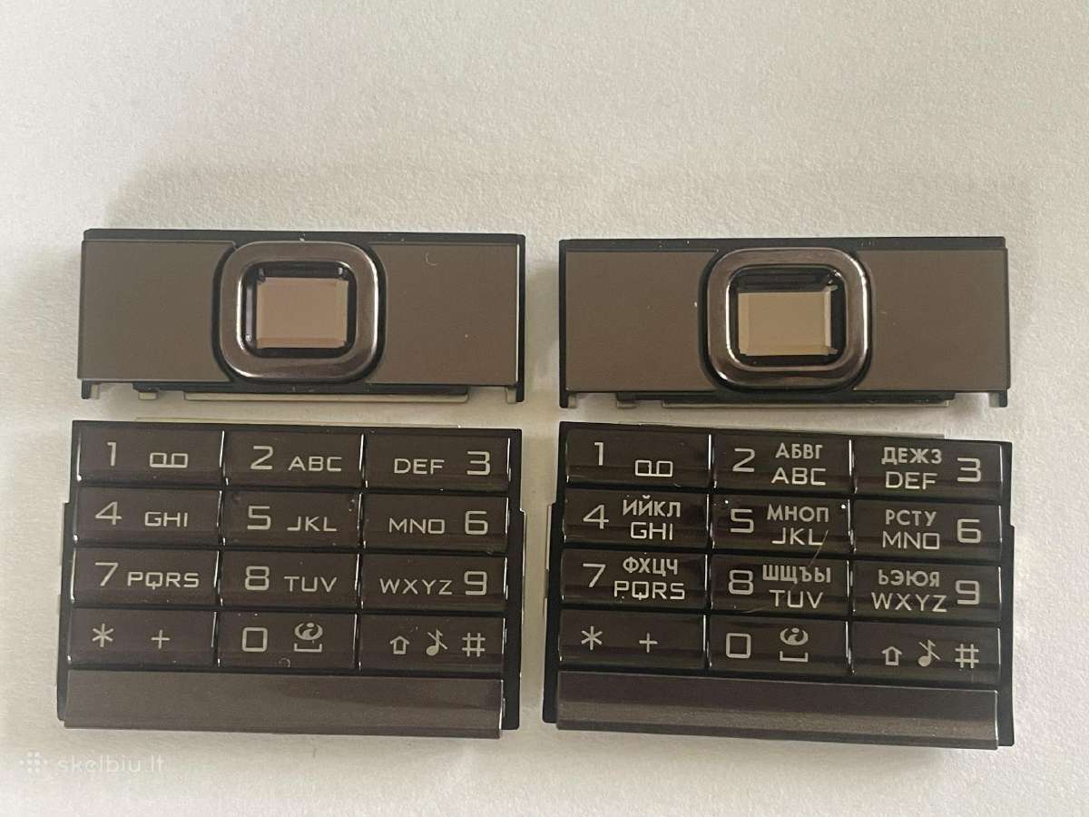 Telefono Nokia 8600 Luna, 8800, 8910 korpuso dalys - nuotraukos Nr. 11