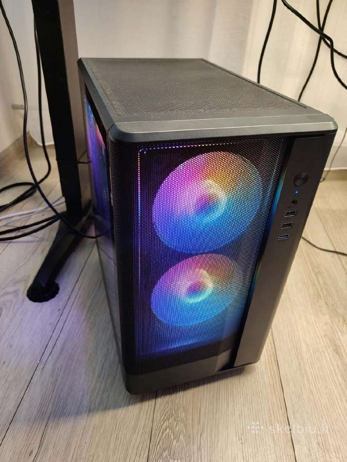 Kompiuteris Ryzen 5700x/rtx 3070/ 16gb RAM