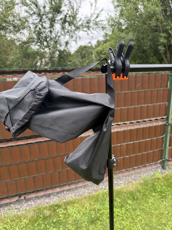 Reguliuojamas foto sienelės stovas - nuotraukos Nr. 4