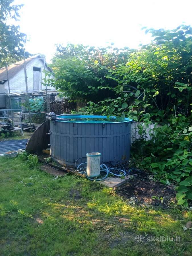 Kubilas polipropileno plastiko 2m skermuo su peciu - nuotraukos Nr. 3