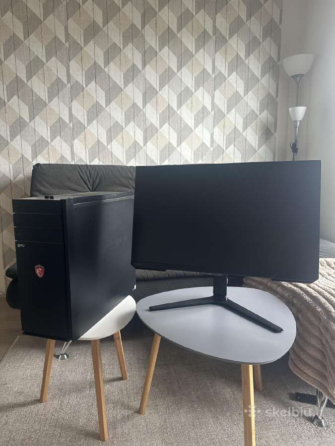Msi Rtx 2060 6gb +monitorius 240hz