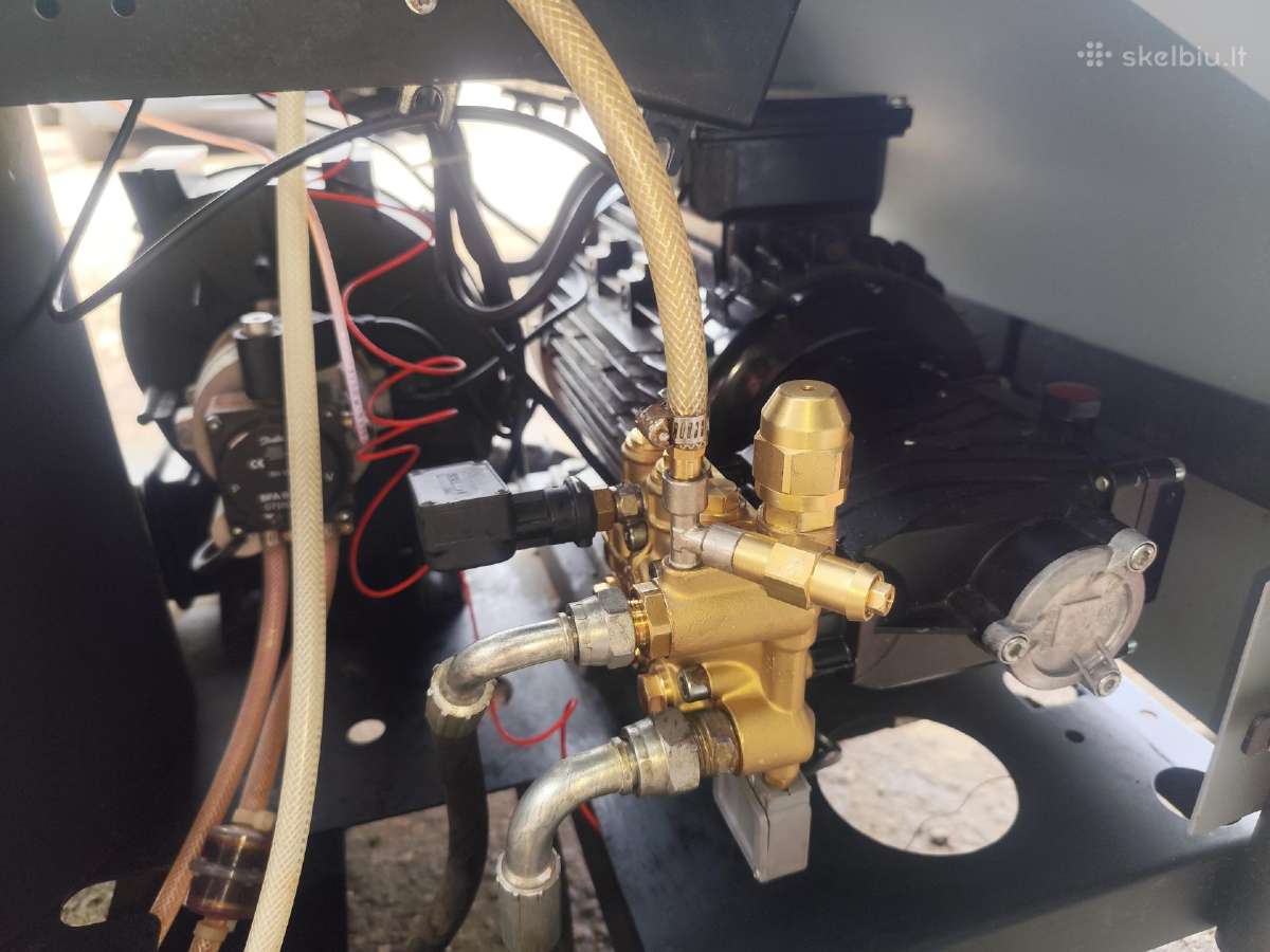 Aukšto slėgio plovykla su dyz kaitinimu 400v - nuotraukos Nr. 6