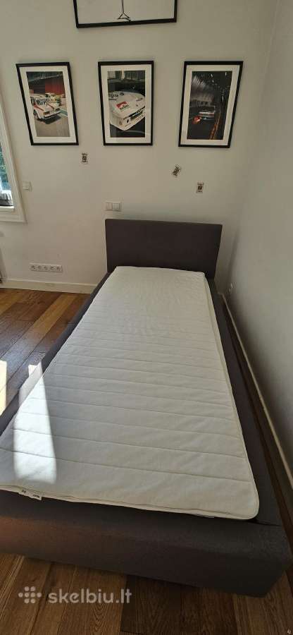Jaunuolio lova (220x105) + čiužinys ir antčiužinis