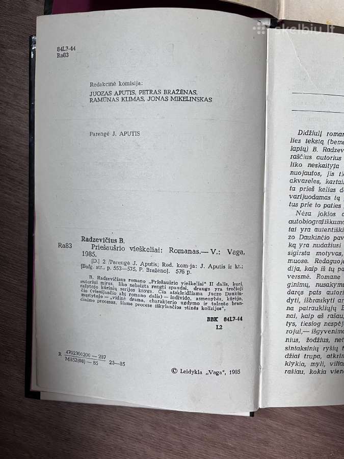 Bronius Radzevičius “Priešaušrio vieškeliai - nuotraukos Nr. 5