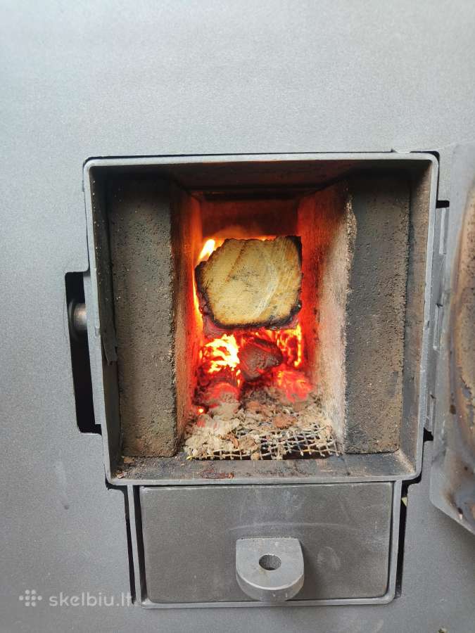 Granulinė universali krosnelė 8 kw be elektros - nuotraukos Nr. 7