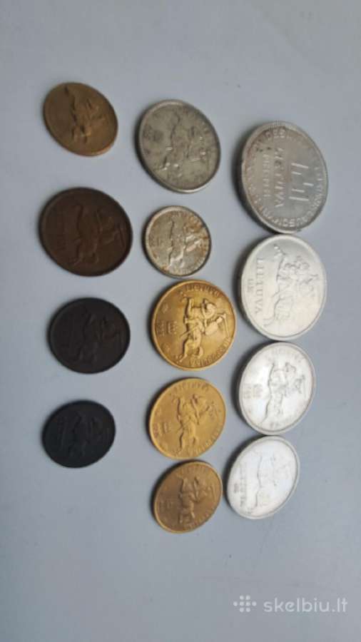 Tarpukario Lietuvos Litai monetos pilna kolekcija. - nuotraukos Nr. 5