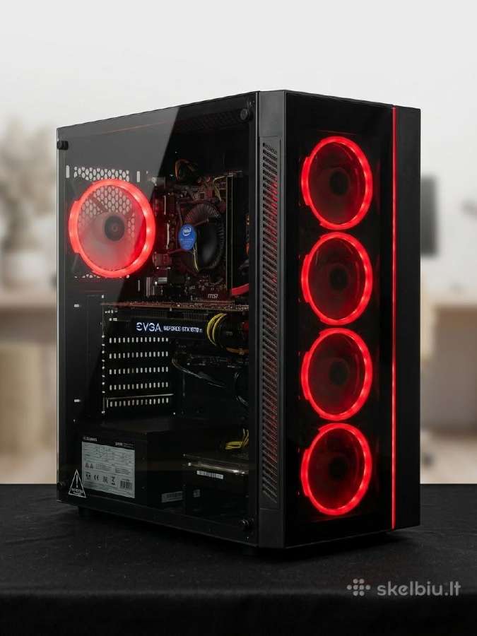 Žaidimų Pc i5 / 16gb / Gtx 1070 Ti + Dovana Gtx 16