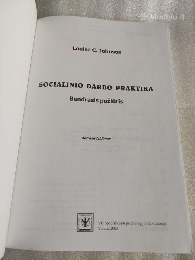 Socialinio darbo praktika. Bendrasis požiūris - nuotraukos Nr. 2