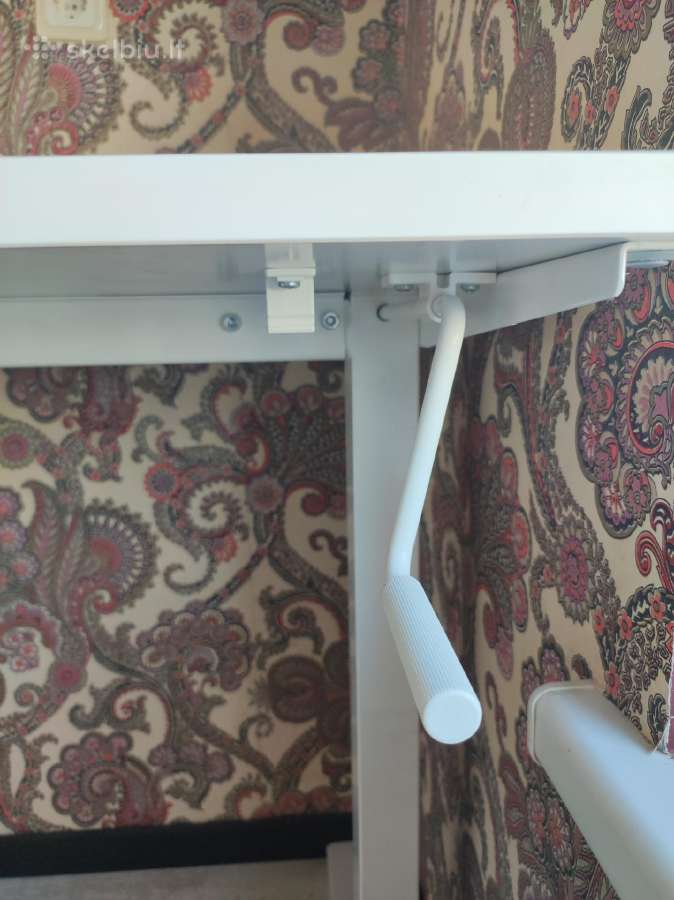 Mechaninis pakeliamas rašomasis Ikea stalas - nuotraukos Nr. 5