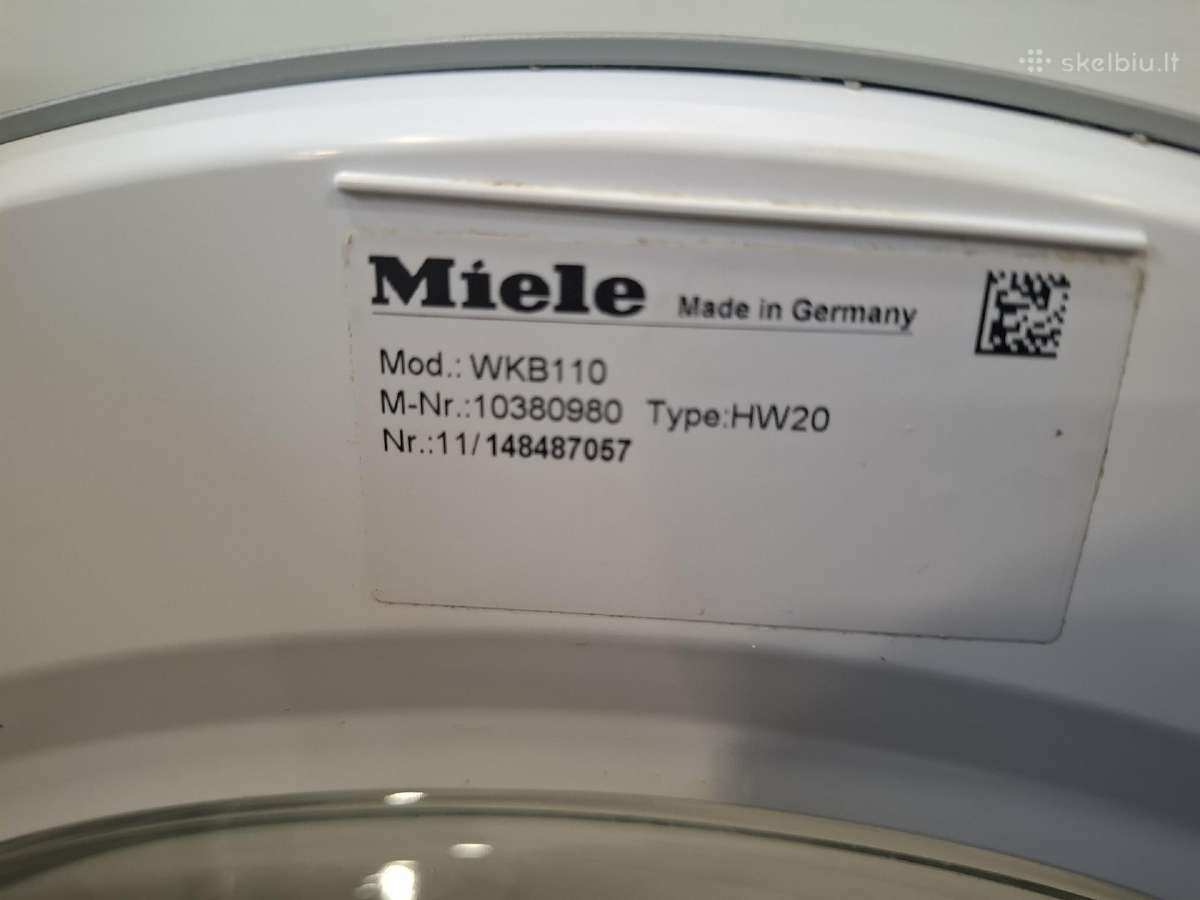 Skalbyklė Miele - nuotraukos Nr. 3
