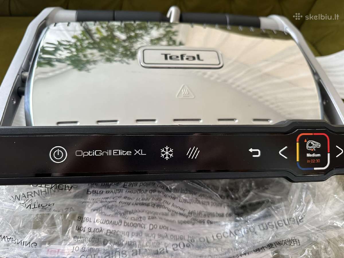 Elektrinis grilis Tefal Optigrill Elite XL Gc760d3