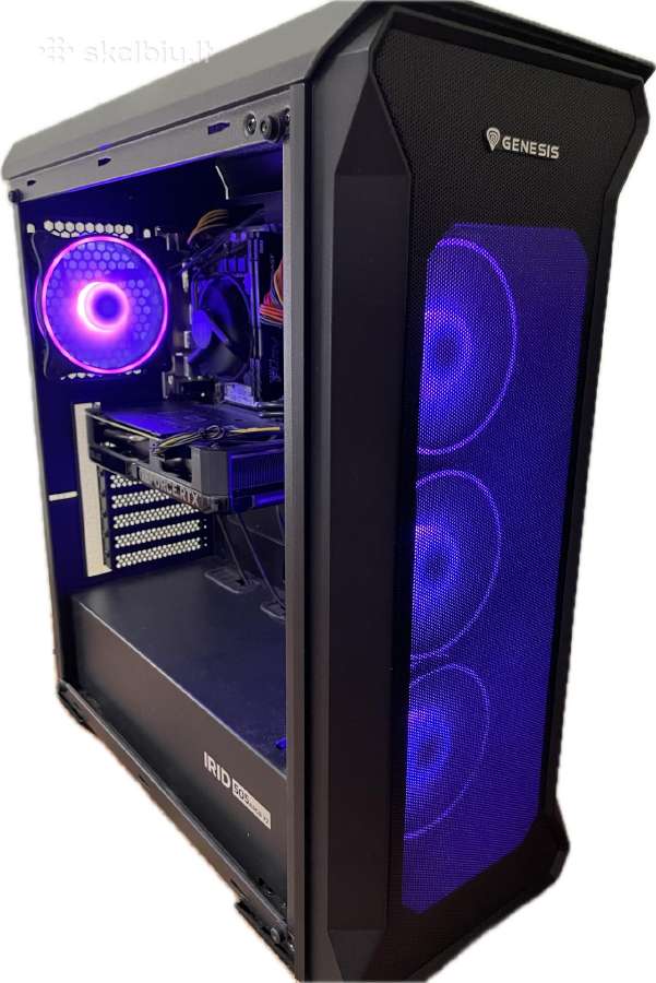 Gaming kompiuteris su Rtx 4060 Ti Oc