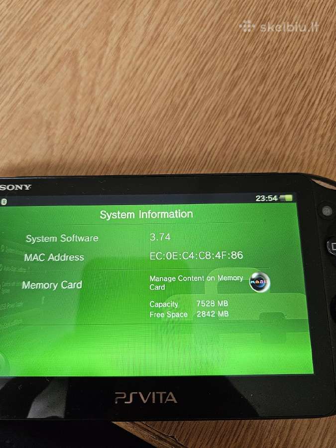Ps vita Pch-2016