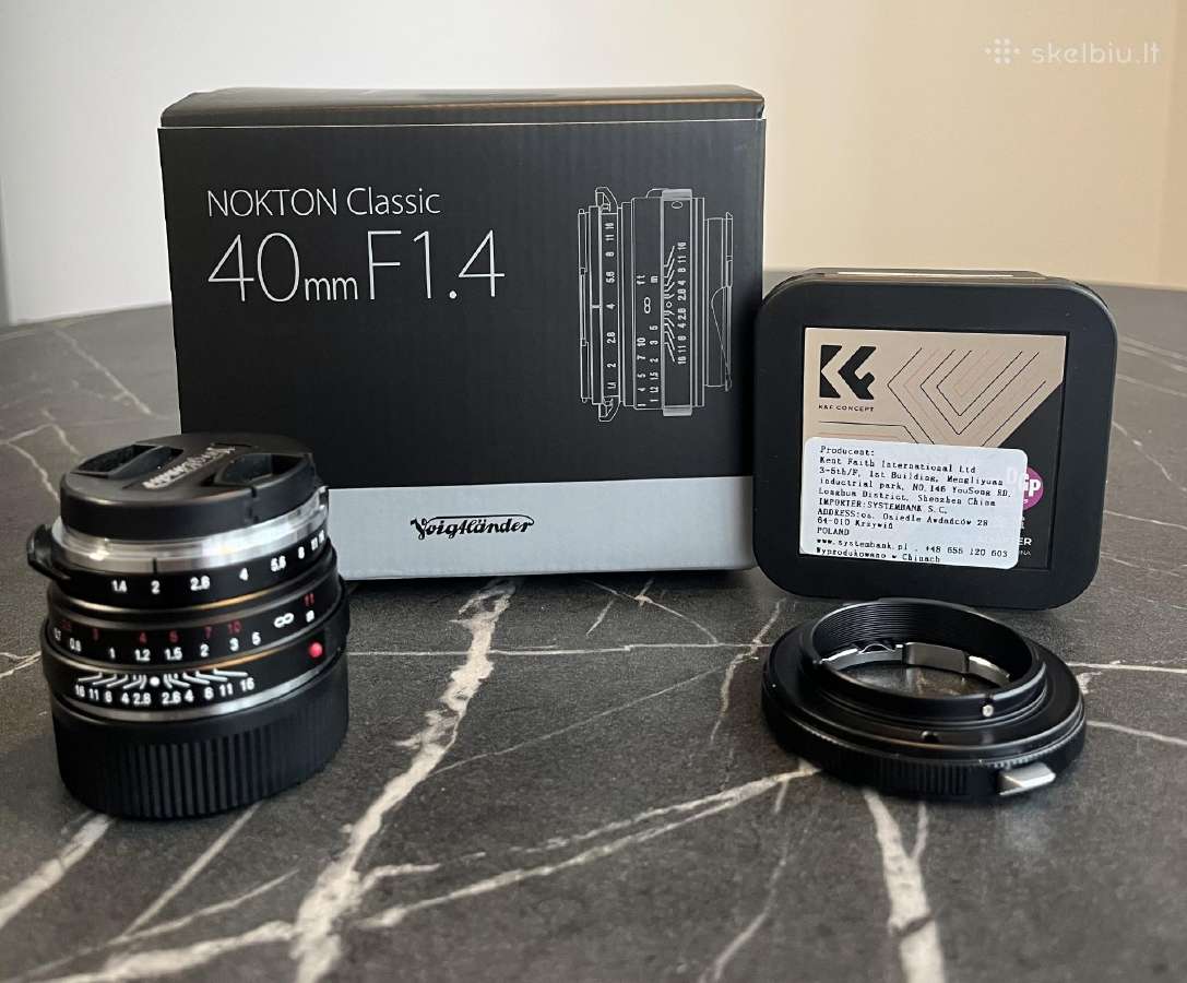 Voigtlander 40mm f1.4 Nokton Classic