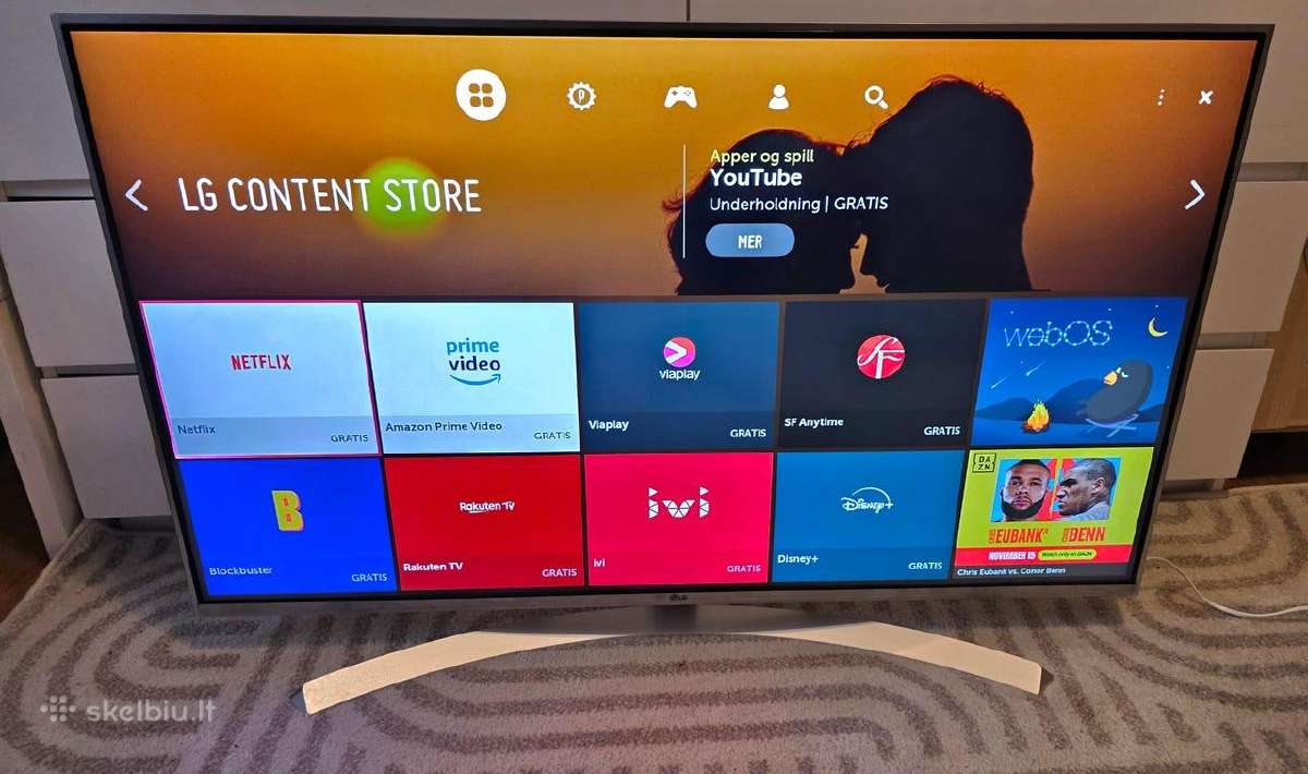 Televizorius LG smart 49 - nuotraukos Nr. 3