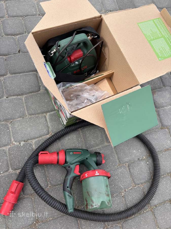 Dažų purkštuvas Bosch Pfs 3000-2 - nuotraukos Nr. 3