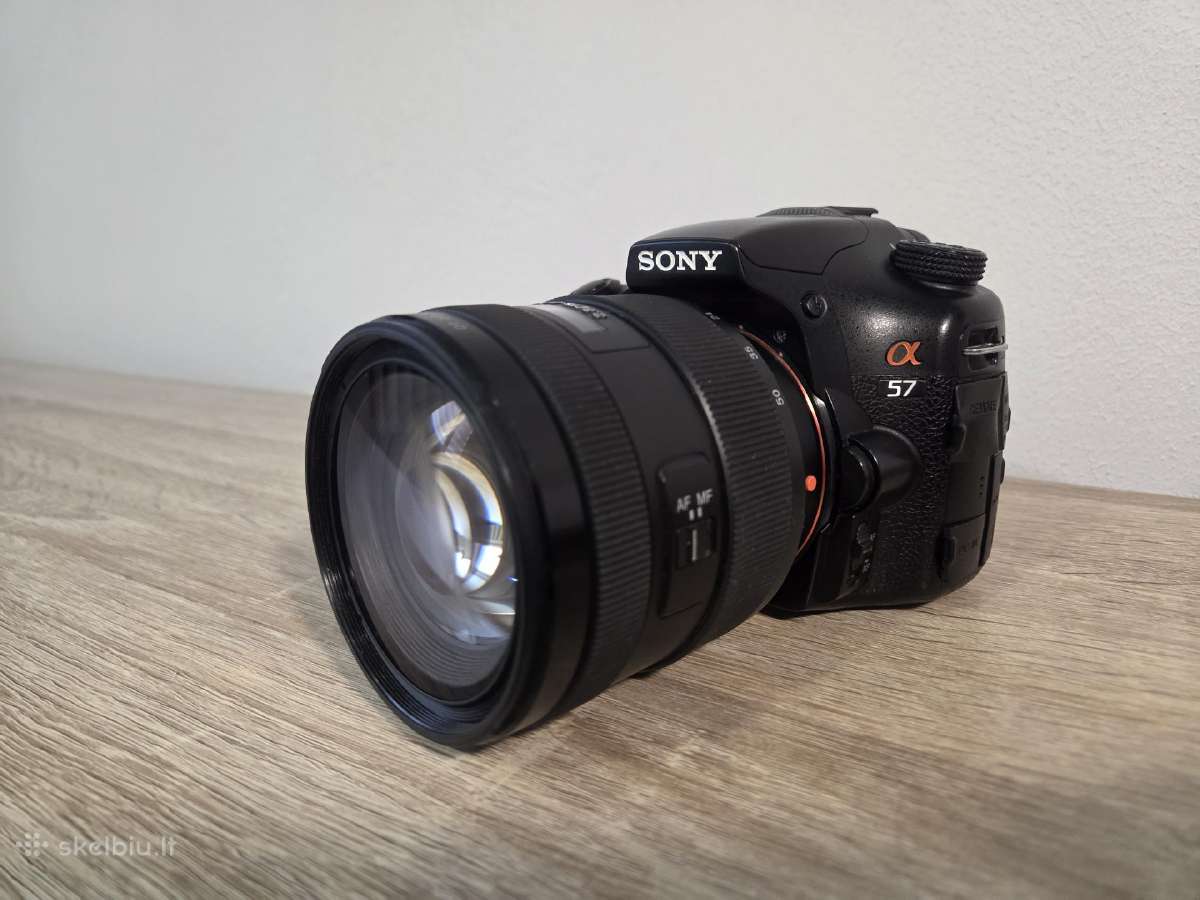 Fotoaparatas Sony A57 + Sony 16-50mm F2.8 ssm - nuotraukos Nr. 2