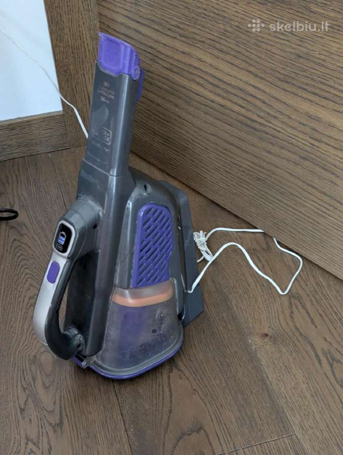 Belaidis rankinis dulkių siurblys Black & Decker - nuotraukos Nr. 2