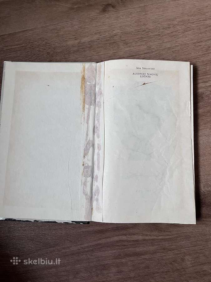 I. Simonaitytė - Aukštųjų Šimoniu likimas - nuotraukos Nr. 3