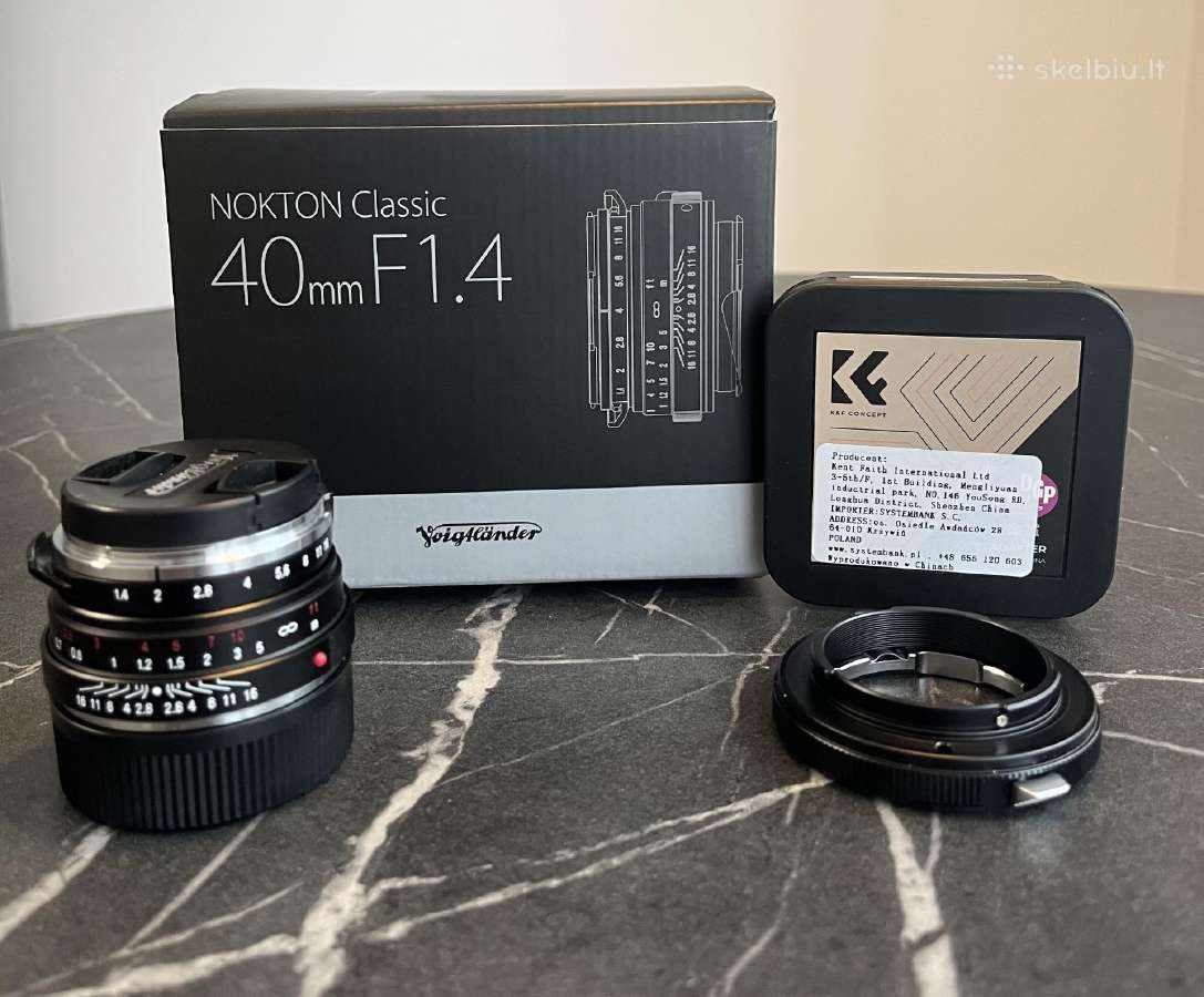Voigtlander 40mm f1.4 Nokton Classic