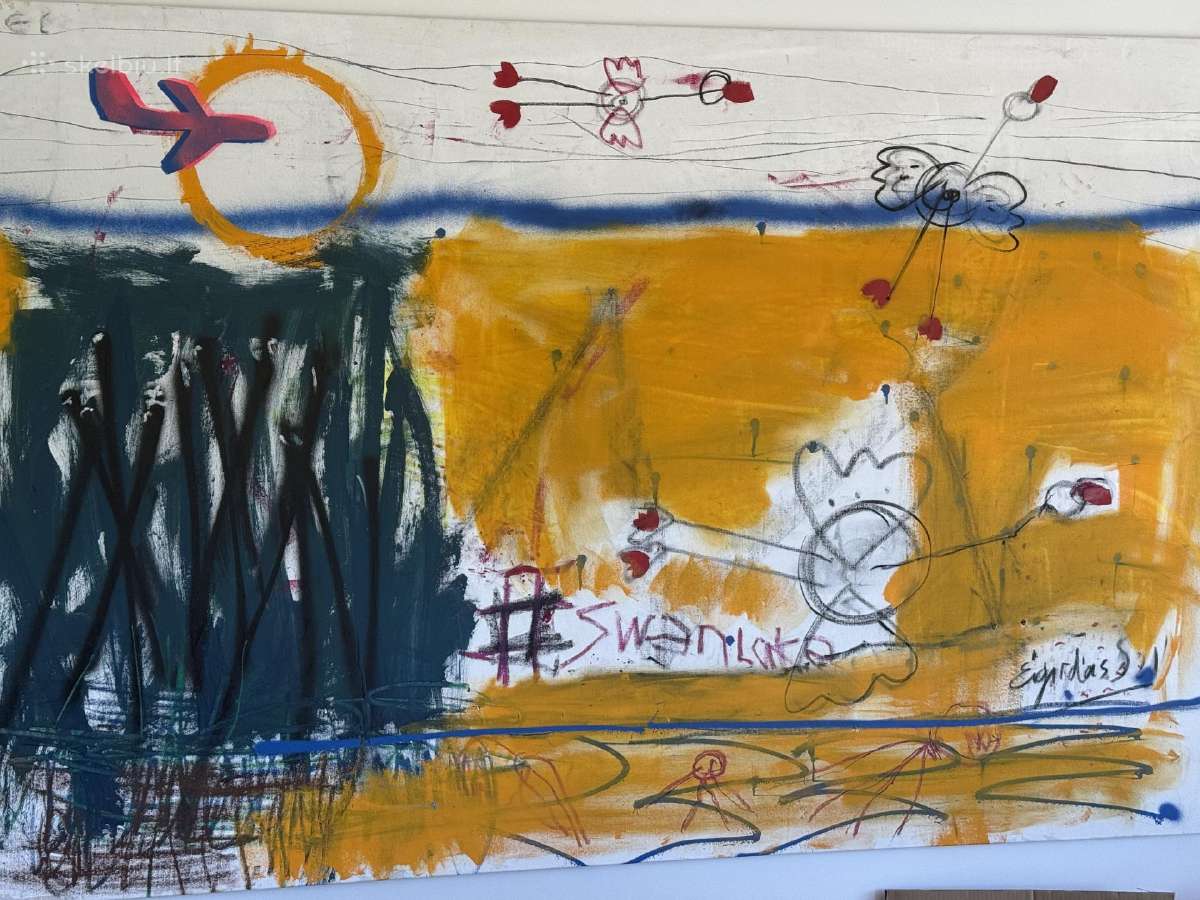 Gražuolis Eigirdo Ščinsko paveikslas 245 x 145 cm