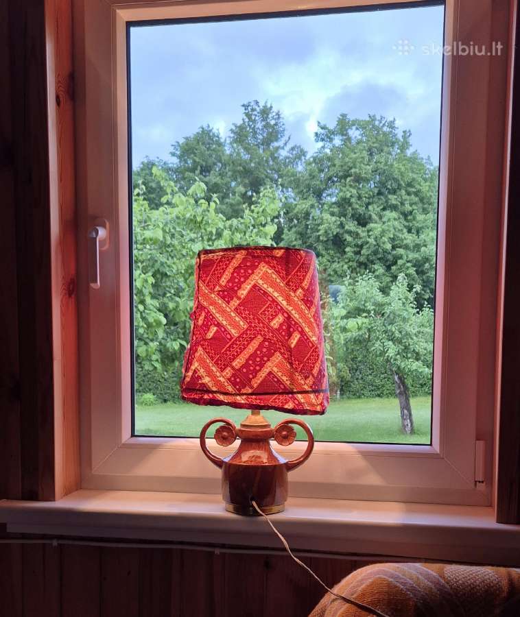 Vintažinis tarybinių laikų stalinis šviestuvas