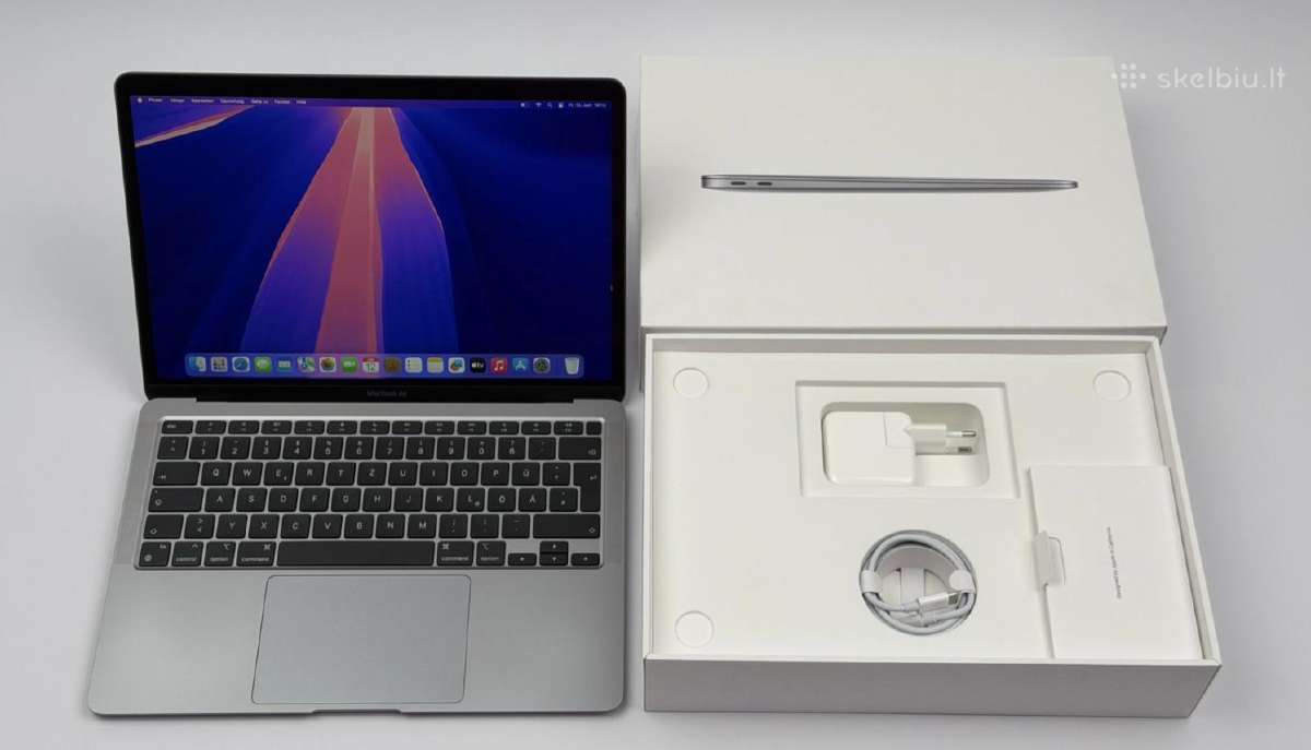 Parduodamas Apple MacBook Air M1 8 GB RAM / 256 GB