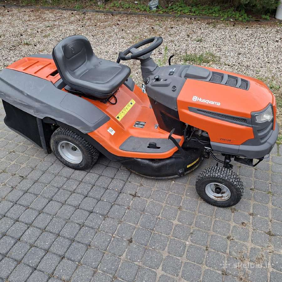 Parduodamas sodo traktoriukas Husqvarna cth126