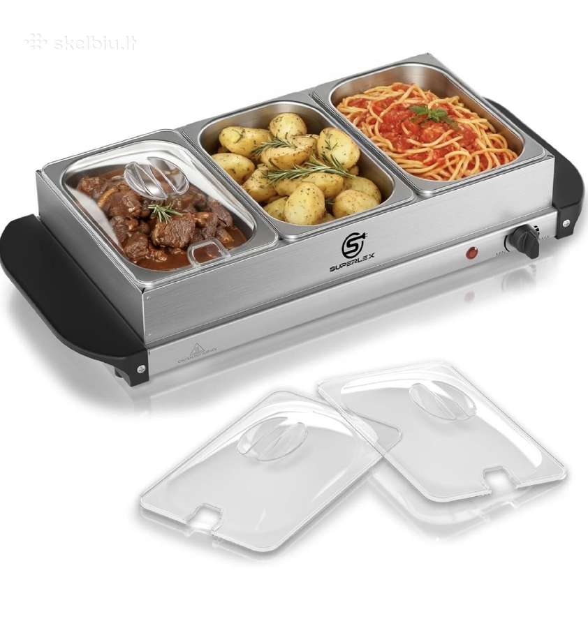 Elektrinis maisto šildytuvas, bufeto marmitas