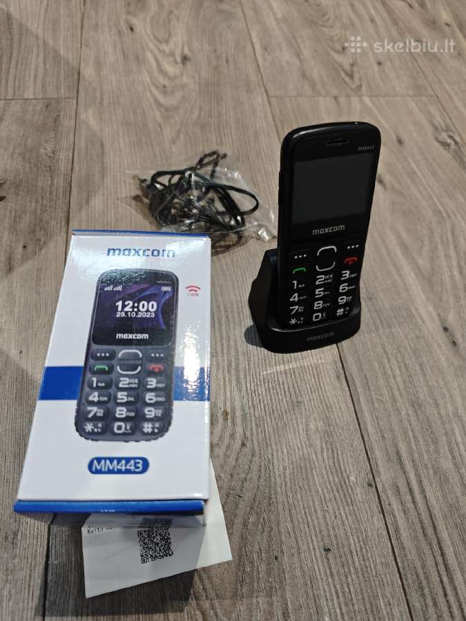 Telefonas senjoru, mygtukinis Maxcom - nuotraukos Nr. 2