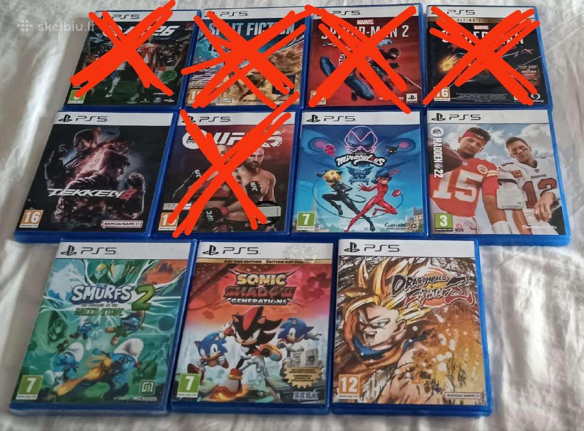 Ps4/ps5 Žaidimai Atnaujinta (07-07)