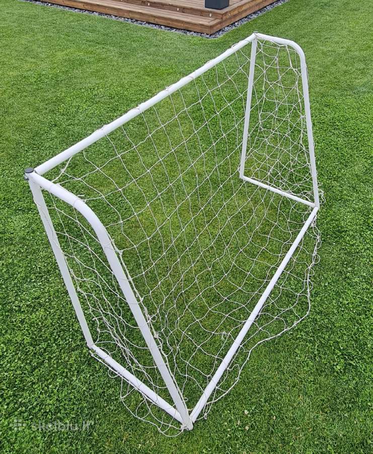Futbolo vartai metaliniai su tinklu