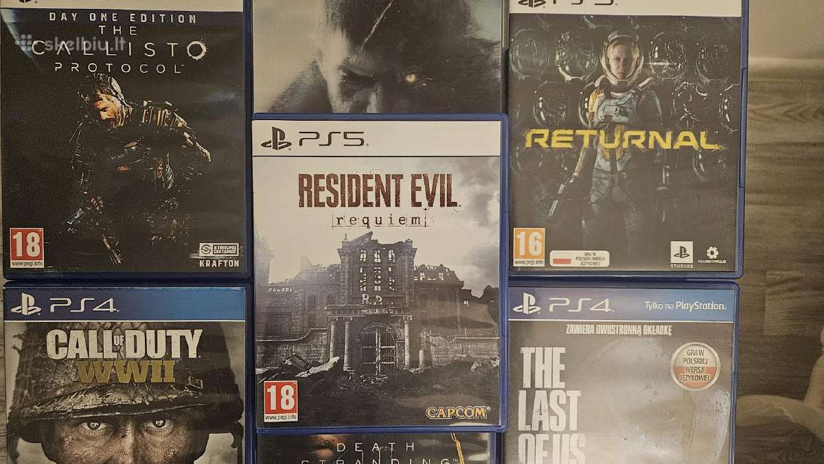 Resident Evil Requiem kaip naujas ir kiti