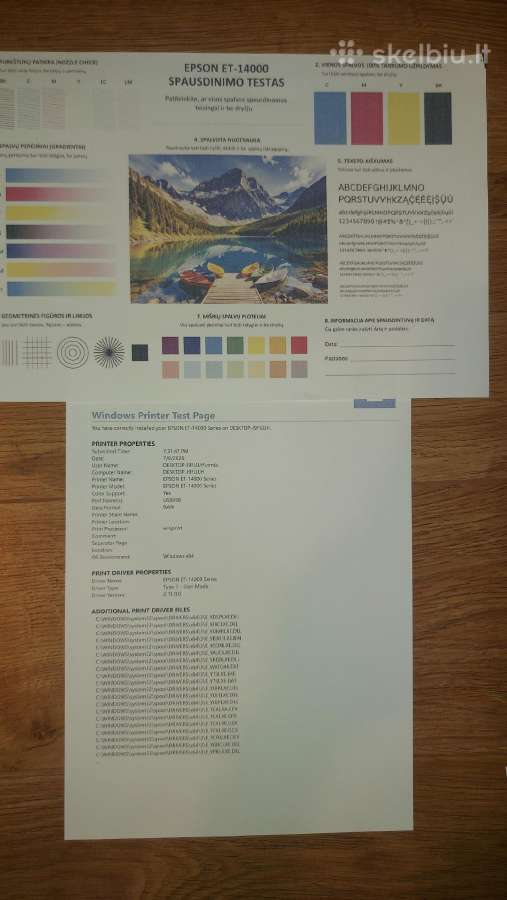 Epson Ecotank Et-14000 A3 spausdintuvas - nuotraukos Nr. 5