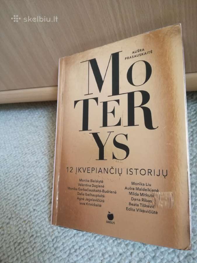 Knyga "Moterys 12 įkvepiančių istorijų"