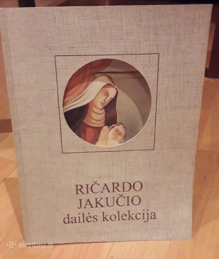 Knyga Ričardo Jakučio dailės kolekcija