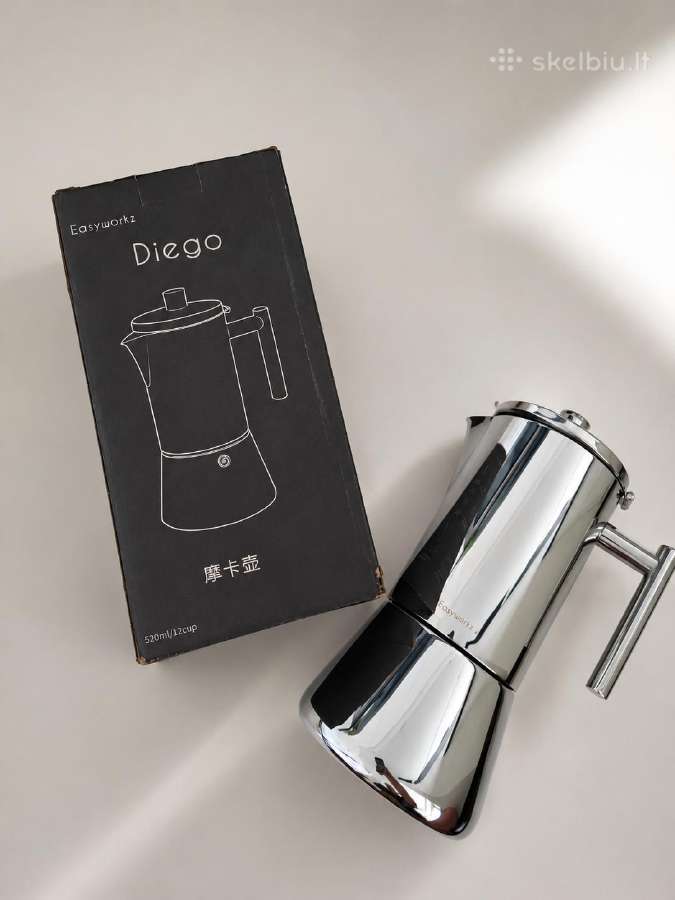 Easyworkz Diego kavinukas (520 ml / 12 puodelių)