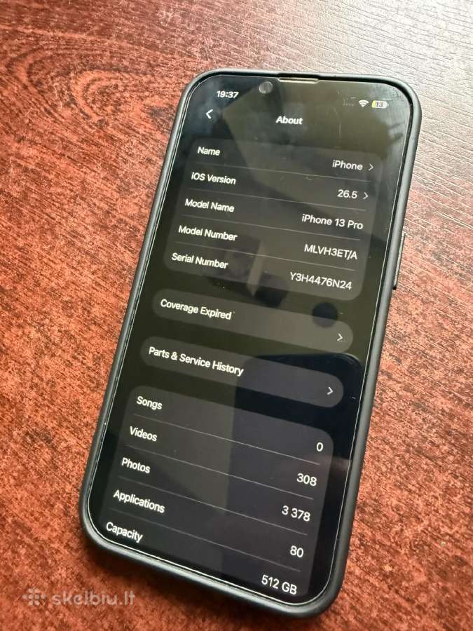 iPhone 13 pro 512gb - nuotraukos Nr. 11